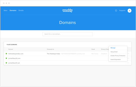 Manage and Import